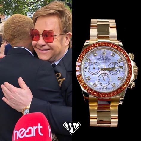 rolex elton john|elton john's daytona.